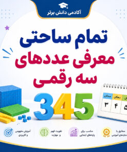 آموزش عددهای سه رقمی در پایه دوم