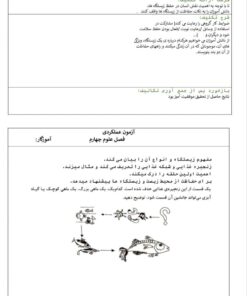 طرح درس شهید همت فصل 13 زیستگاه علوم تجربی پایه چهارم ابتدایی