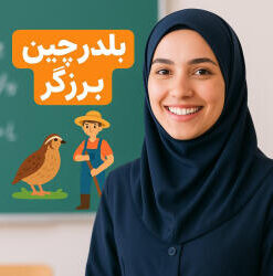 طرح درس تمام ساحتی ملی درس بلدرچین و برزگر فارسی سوم