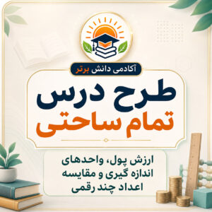 طرح درس تمام ساحتی ارزش پول و واحدها | ریاضی سوم
