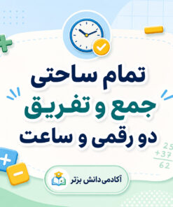 طرح درس تمام ساحتی ریاضی دوم؛ جمع و تفریق دو رقمی و ساعت