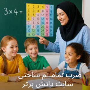 طرح درس تمام ساحتی ضرب | ریاضی سوم دبستان
