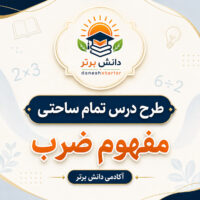 طرح درس تمام ساحتی مفهوم ضرب | ریاضی سوم