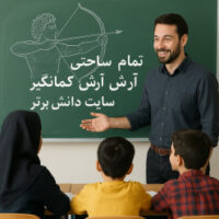طرح درس تمام‌ساحتی آرش کمانگیر | فارسی چهارم دبستان